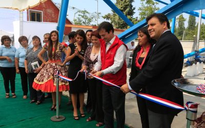Subsecretario Palacios inaugura nuevo sistema de Agua Potable Rural Los Diecisiete de Colina