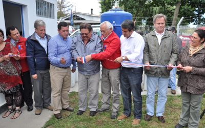 Inauguran nuevo sistema de Agua Potable Rural de Acheuque