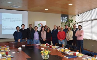 La Subdirección de APR junto a organismos públicos y académicos se reúne para profundizar en los alcances de la Ley de Servicios Sanitarios Rurales