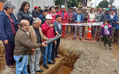 MOP inicia obras de agua potable para favorecer a cerca de 10 mil habitantes de la comuna de Teodoro Schmidt