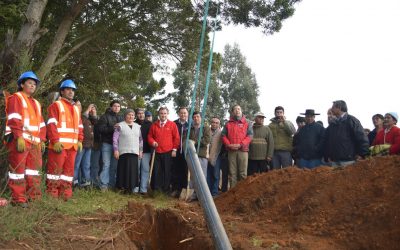 Gobierno inicia nuevo proyecto APR que beneficia a 135 familias, del sector el Alma-Guacolda de la comuna de Saavedra