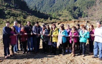 Gobierno entrega a comunidad del km 12 camino a Pto. Aysén nuevo Sistema de abastecimiento de Agua Potable