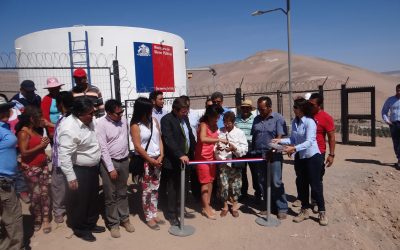 Gobierno entrega nuevo sistema de agua potable a 166 familias del Valle de Azapa