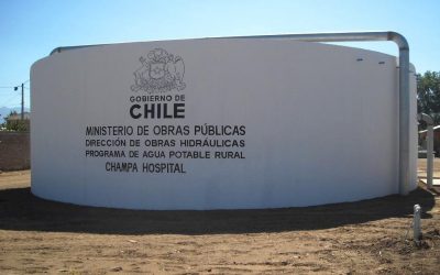 Nuevo estanque de APR en Champa-Hospital funciona con tecnología de presurización