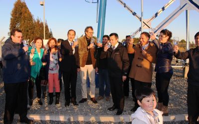 Autoridades regionales inauguran Proyecto de Agua Potable Rural de Huatral, comuna de Calbuco