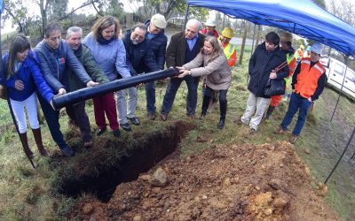 MOP inició obras de Agua Potable Rural por más de 1.600 millones de pesos para familias rurales de Gorbea