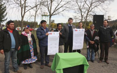 MOP comenzó construcción de nuevo sistema de Agua Potable Rural para familias mapuche de Chol-Chol