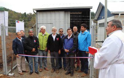 Ministro de Obras Públicas encabeza inauguración de nuevas instalaciones del sistema de Agua Potable Rural la Colonia en Lautaro