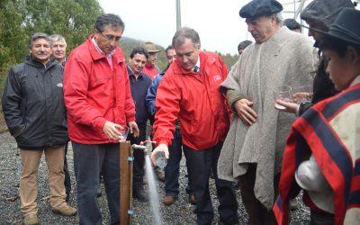 Gobierno inaugura nuevo sistema de Agua Potable Rural en el sector de Paya, comuna de Loncoche
