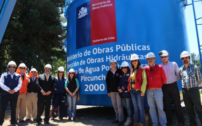 MOP: Un 90 % de avance presentan obras de Sistema de Agua Potable Rural de Pircunche en Vilcún