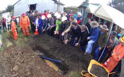 MOP inicia obras de ampliación y mejoramiento de sistema de APR Puyangue en Carahue