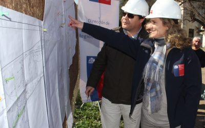 Avanza construcción de sistema de Agua Potable Rural que beneficiará a los habitantes de la localidad de Ocoa