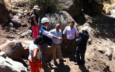 Visita Inspectiva obras APR Santa María del Estero, San José de Maipo.