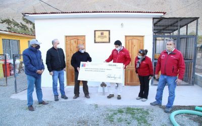 Autoridades Regionales realizaron la 2da entrega del Fondo Único de apoyo a los APR e inspeccionaron el 80% de avance de las obras de Conservación del APR de la localidad de El Tránsito