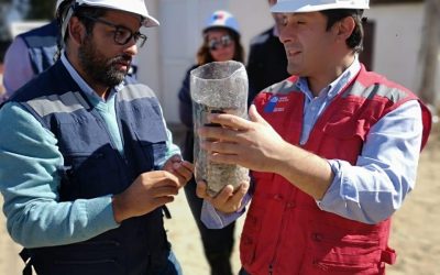 SEREMI del MOP inspeccionó trabajos en sistema de agua potable Potrero Grande de Curicó
