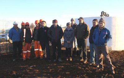 MOP construye para vecinos del sector El Claro-Panguilemu nuevo Sistema de Agua Potable