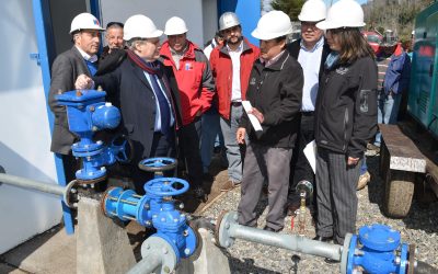 Subsecretario de Obras Públicas, Sergio Galilea, inspecciona sistema de agua potable rural de Puquereo en la comuna de Freire