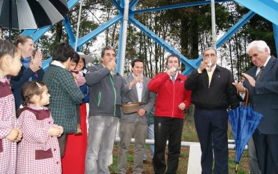 En Chauquén los vecinos celebraron inauguración del APR