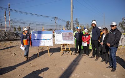 MOP inicia construcción de innovadora solución subterránea para evitar desbordes en el Canal Santa Marta de Maipú