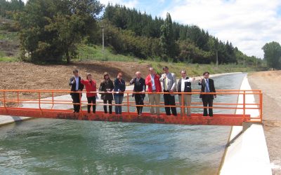 DOH reconstruyó grandes sistemas de Riego en la Región del Maule