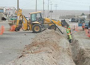 Siguen avanzando las obras de construcción del Agua Potable Rural Chanavayita