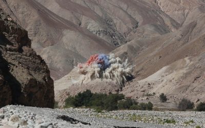 Ministro Undurraga encabezó acto de inicio de obras de camino de acceso al nuevo embalse Chironta en Arica