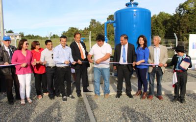 Vecinos de Chullegua San Antonio en Calbuco cuentan con agua potable rural