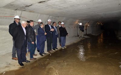 Colector de aguas lluvias Avenida Argentina beneficiará a más de 300.000 personas de Valparaíso