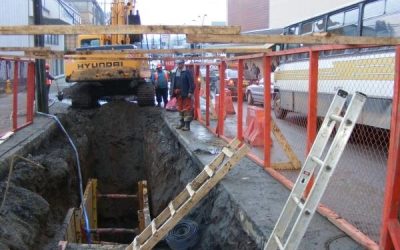 DOH inició reparación definitiva de colector García Reyes en Valdivia
