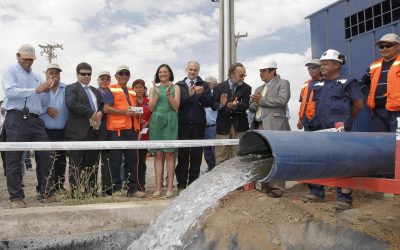 Ministra Loreto Silva inaugura mejoramiento de pozos de extracción de agua en la región de Valparaíso