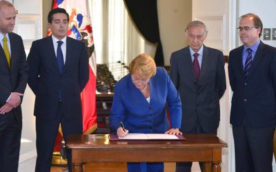 Presidenta Michelle Bachelet nombró a nuevo delegado para los recursos hídricos