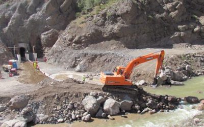 MOP inició desvío del río Rocin por obras de construcción de embalse Chacrillas