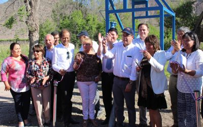 Más de 1.400 habitantes se benefician con ampliación de sistema de agua potable rural en Monte Patria