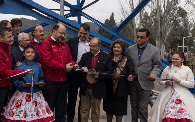 Ministro de Obras Públicas inauguró obras de mejoramiento de APR Pelequén Viejo-Portezuelo en Malloa