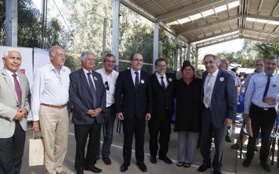 Ministro Undurraga anunció partida de Proyecto Sistema de Riego de Cuncumén