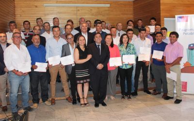 MOP O’Higgins desarrolla ceremonia de graduación Curso de Operación y Mantención de Sistemas APR