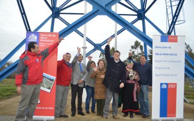MOP inaugura obras de mejoramiento de sistema de Agua Potable Rural Estación Boroa, en Nueva Imperial
