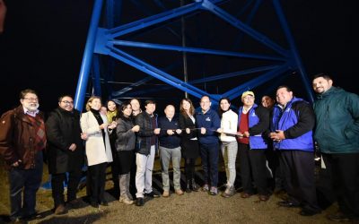 Vecinos de Panguilelfún y Huerquehue, en Panguipulli, inauguran uno de los sistemas