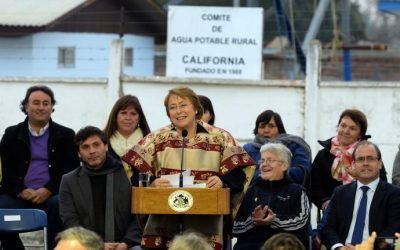 La Mandataria se comprometió a expandir y fortalecer la red sanitaria en localidades aisladas para asegurar el abastecimiento de agua en todo el país