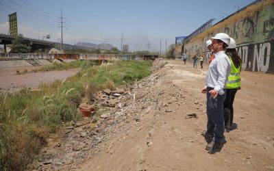 Ministro García y alcaldesa de Quinta Normal dan inicio a obras de limpieza del Río Mapocho