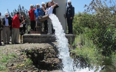 DOH inicia operación e implementación de pozos en el Valle del Aconcagua