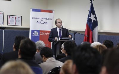 Ministro Undurraga lanzó “Plan Aconcagua” por 750 millones de dólares para enfrentar la sequía en la Región de Valparaíso