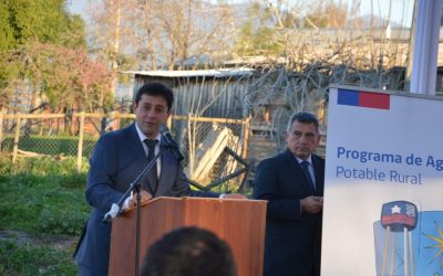 MOP inauguró sistemas de agua potable en Río Claro y Linares