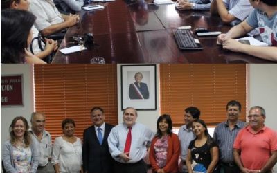 Subdirección de Agua Potable Rural, FENAPRU y delegación Peruana comparten conocimientos a nivel de gestión y desarrollo comunitario en materias de APR