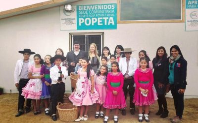 Vecinos y vecinas de Melipilla felices con inauguración de las obras en APR de Popeta