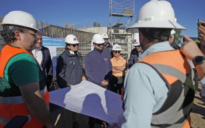 Presidente de la República, Gabriel Boric Font, visita las obras del proyecto de mejoramiento y ampliación del Servicio Sanitario Rural para la localidad de Pupuya, Navidad