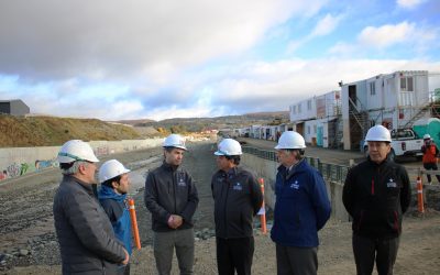 15 por ciento de avance presenta construcción de muros de contención en Río Las Minas