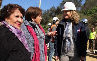 Vecinos felices: Avanza construcción de sistema de Agua Potable Rural que beneficiará a los habitantes de la localidad de Ocoa