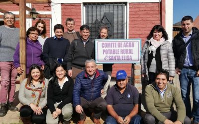 La Superintendencia de Servicios Sanitarios y la Dirección de Obras Hidráulicas Región Metropolitana visitaron el APR Santa Elisa