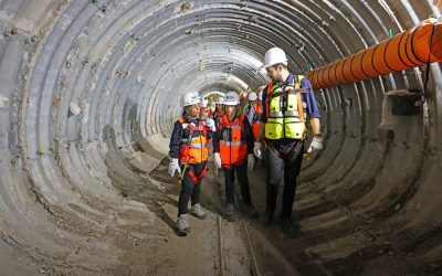 Solución definitiva a los históricos problemas de inundación: ministra López y alcalde Vodanovic inspeccionan obras del Canal Santa Marta en Maipú
